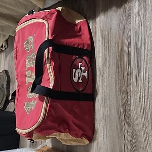 San Francisco 49ers duffel bag